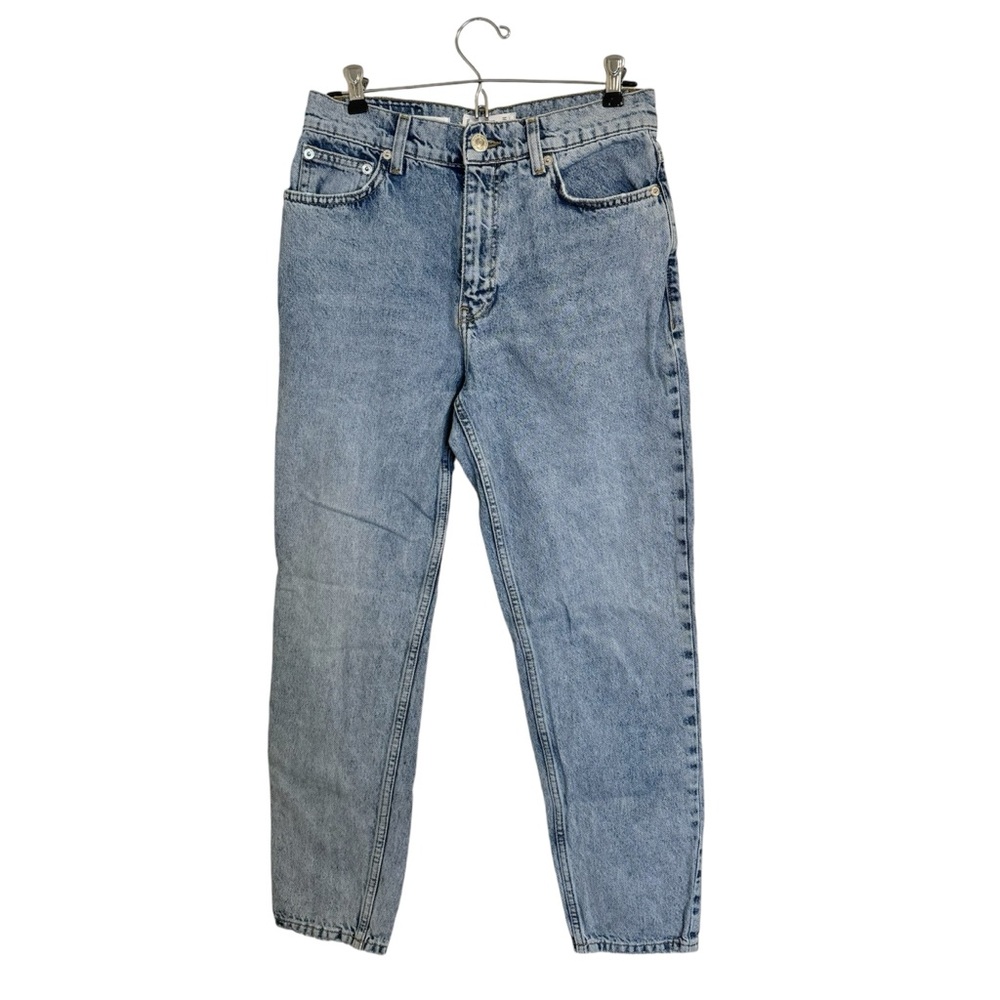 MNG - Mango Mom Jeans - light wash mom jeans vintage style
